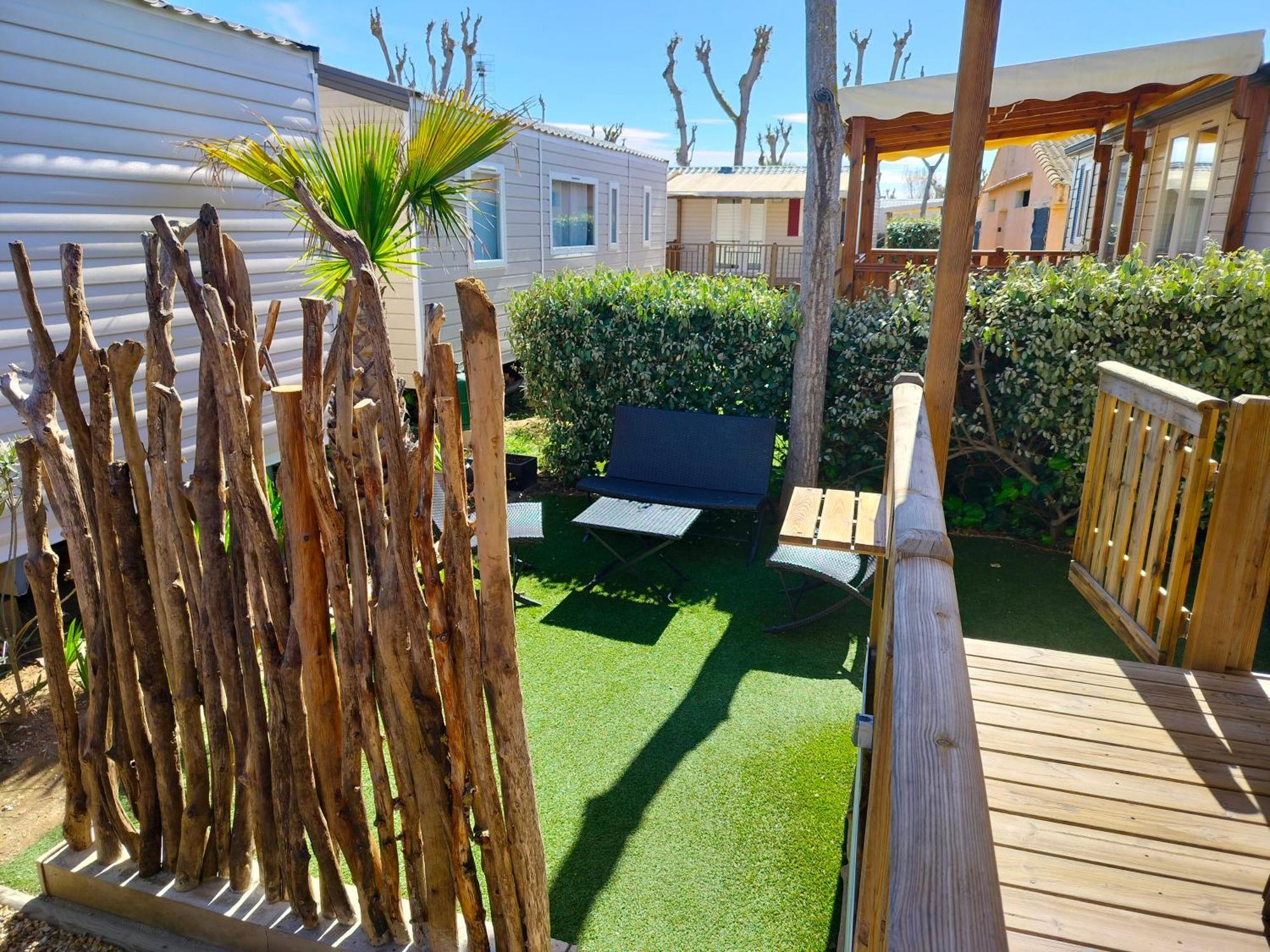 Mobil-Home Les Locs Danous Valras-Plage Extérieur photo